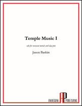 Temple Music I Multiple Percussion Solo cover